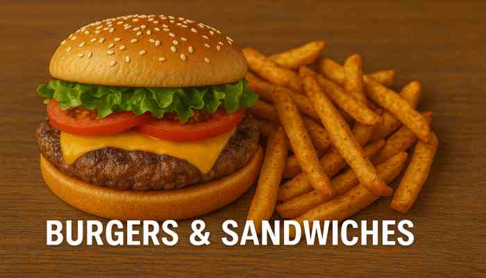 Burgers & Sandwiches