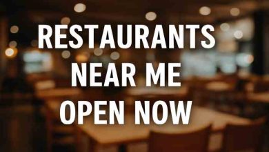 Restaurants Near Me Open Now
