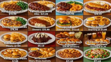 denny's menu with pictures and prices